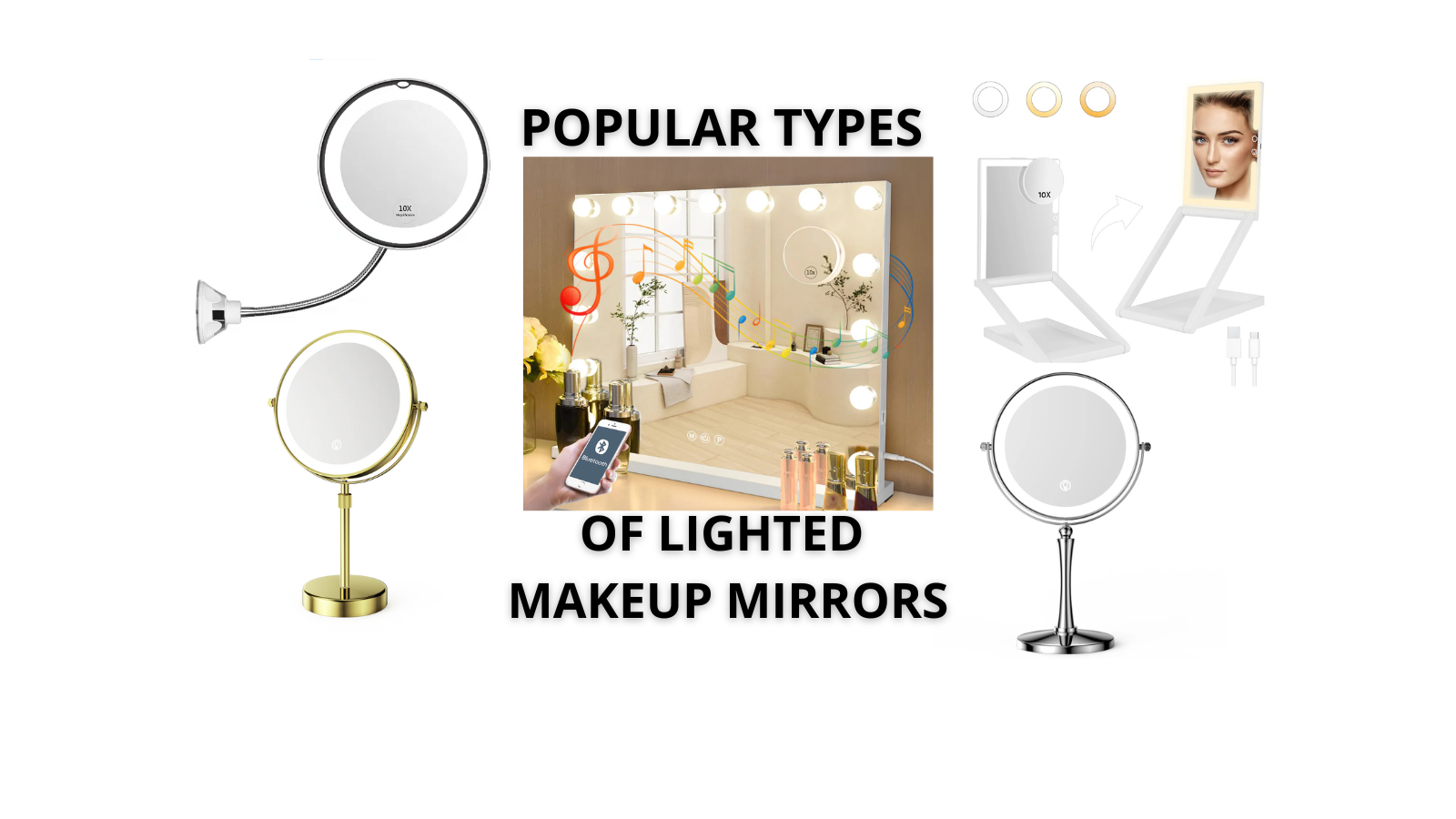 Top 5 Lighted Makeup Mirrors You Need in 2024