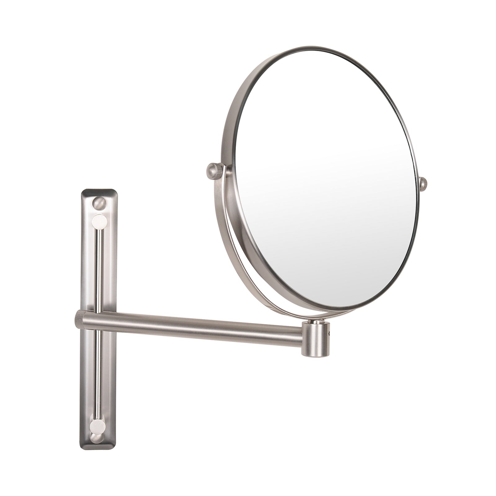 Adjustable Height Wall Mounted Makeup Mirror