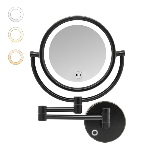 1809D Wall-Mounted Double Sided  LED Makeup Mirror