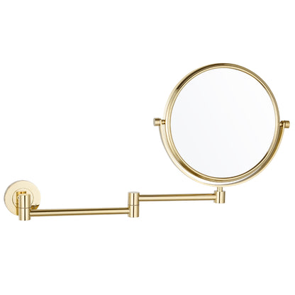 Gold Wall Mounted Makeup Mirror