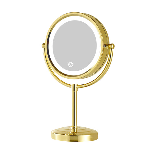 2208DT Touch Control Rechargeable LED Makeup Mirror