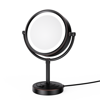 HEAVY-DUTY Classic Tabletop Lighted Vanity Mirror