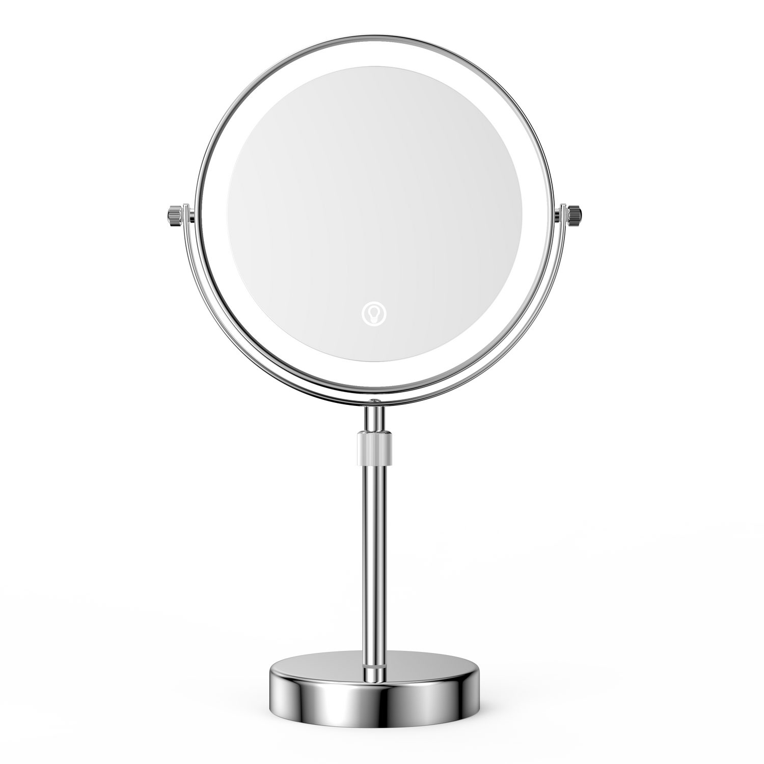 Adjustable Height LED Light Vanity Mirror