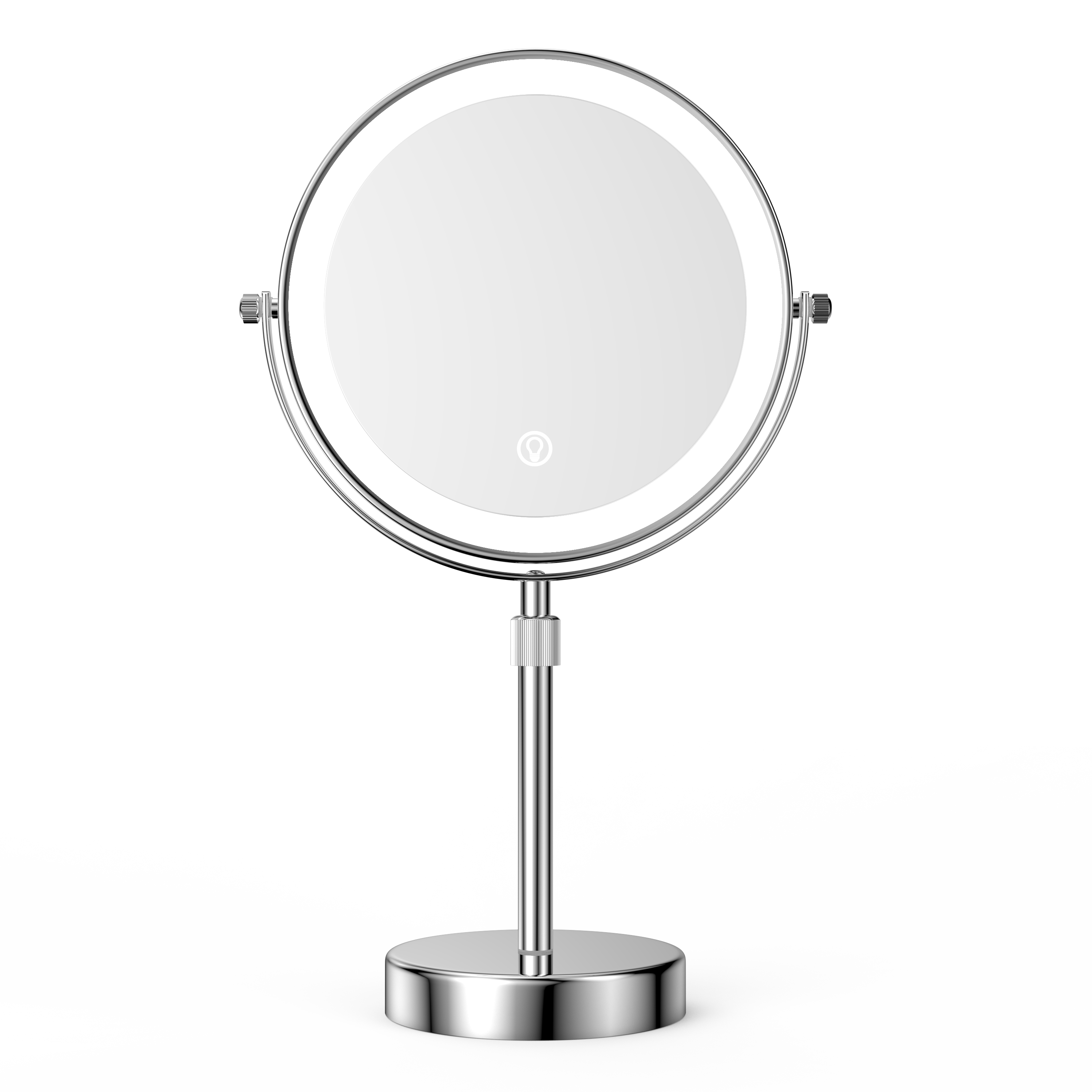 Adjustable Height LED Light Vanity Mirror