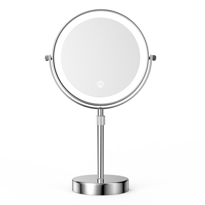 Adjustable Height LED Light Vanity Mirror