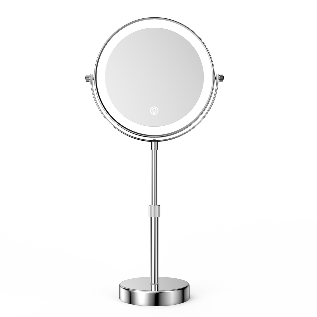 Adjustable Height LED Light Vanity Mirror