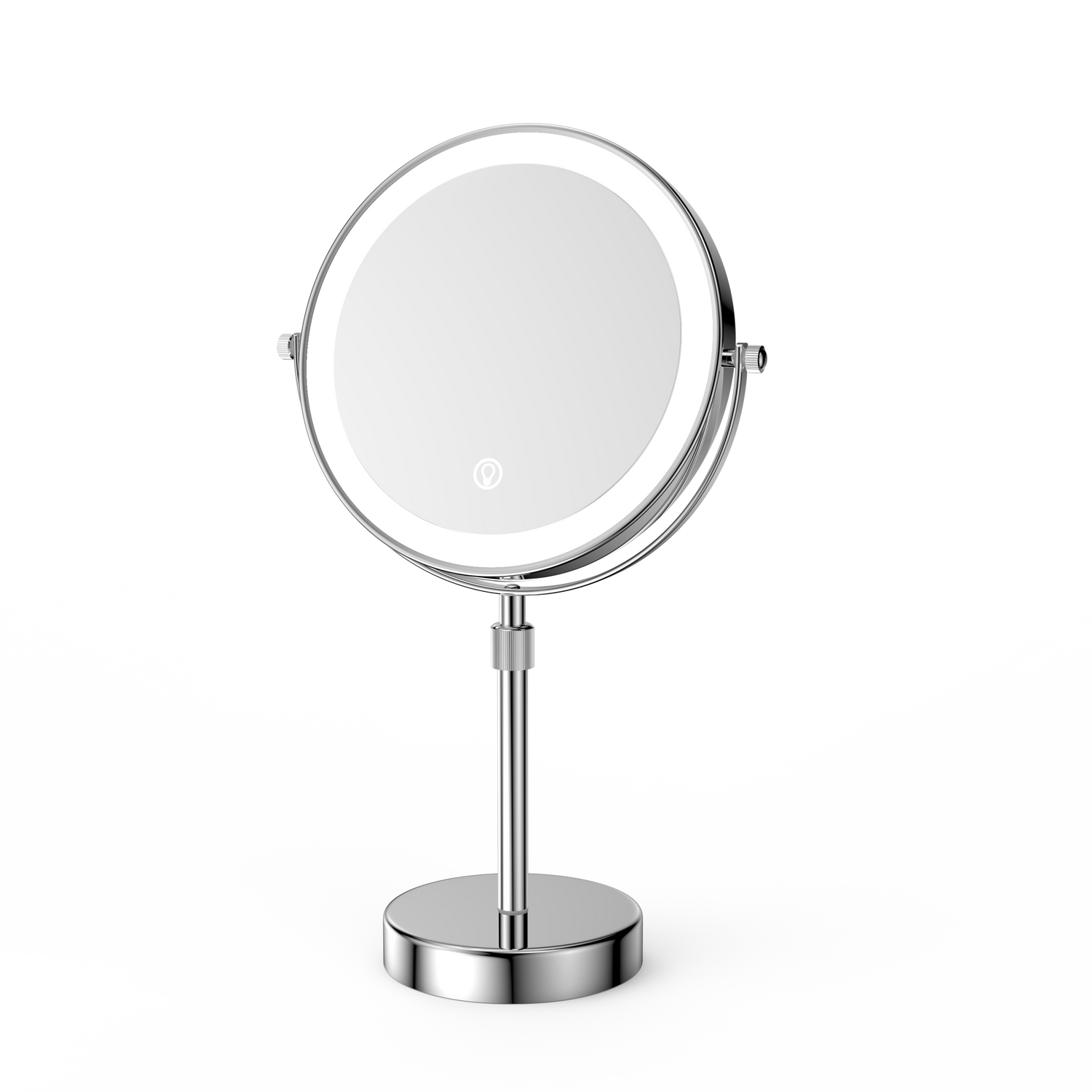 Adjustable Height LED Light Vanity Mirror