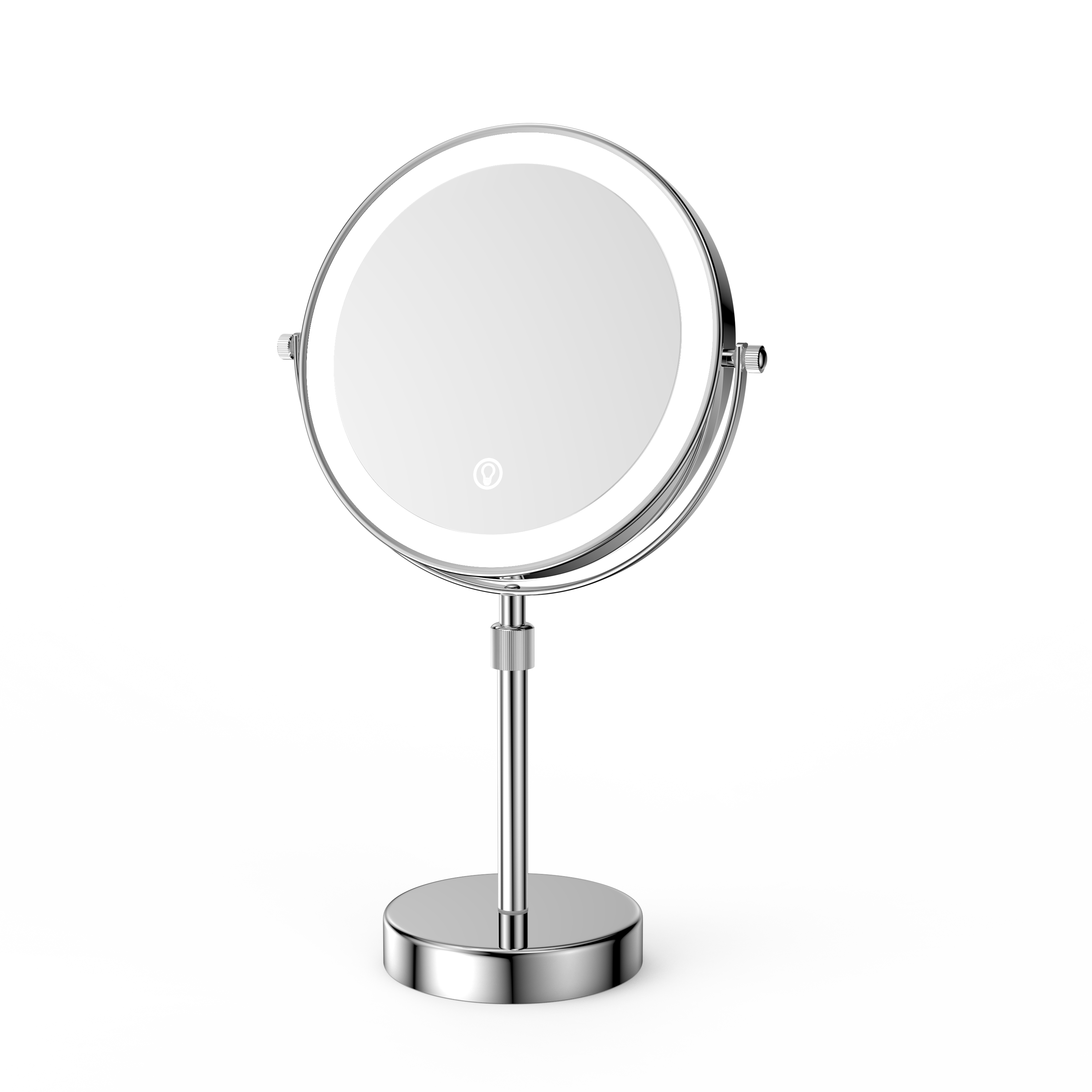 Adjustable Height LED Light Vanity Mirror