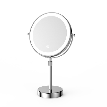 Adjustable Height LED Light Vanity Mirror